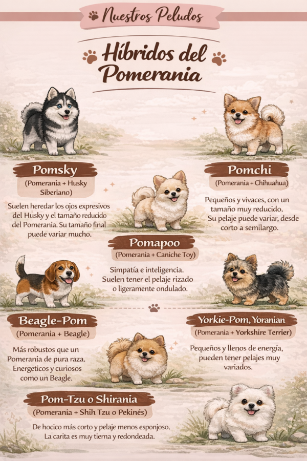 pomeranias híbridos