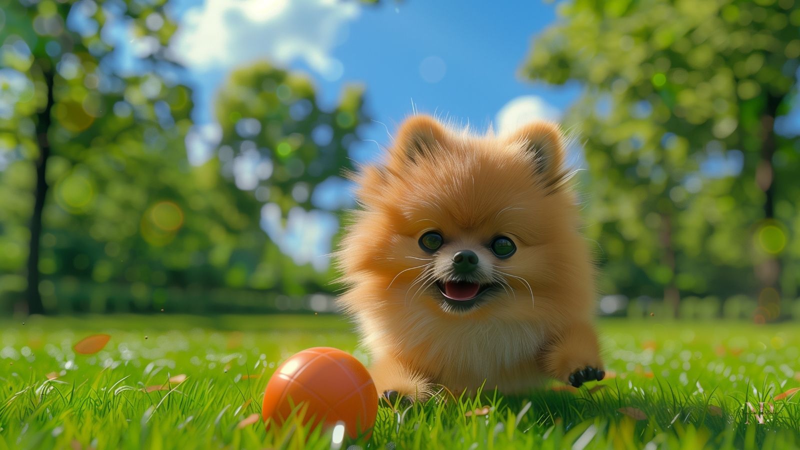 pomerania corte de oso