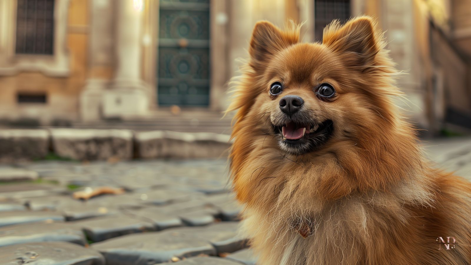 pomerania tamaño adulto