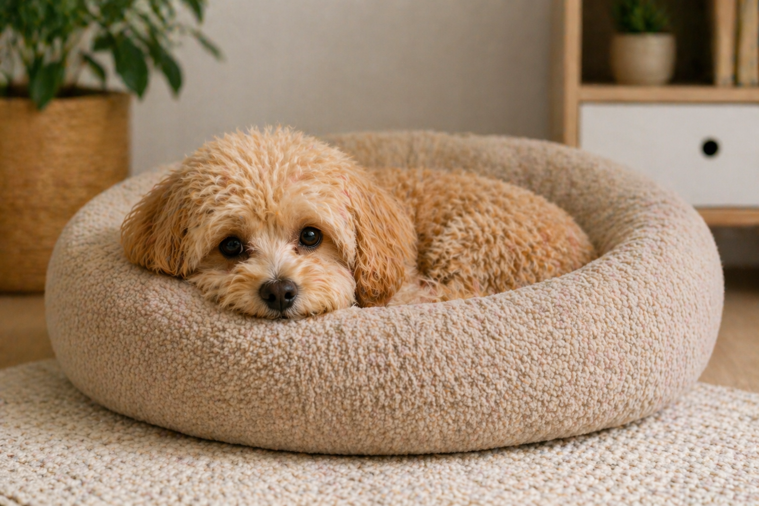 maltipoo-descansando