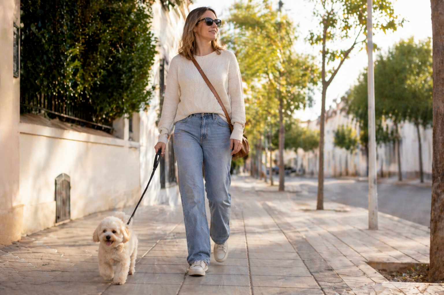 paseo con maltipoo