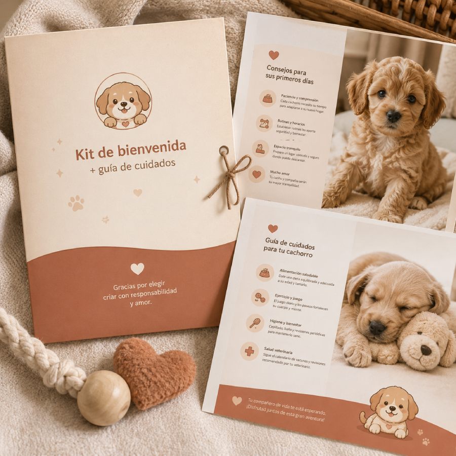 kit de bienvenida nuestros peludos
